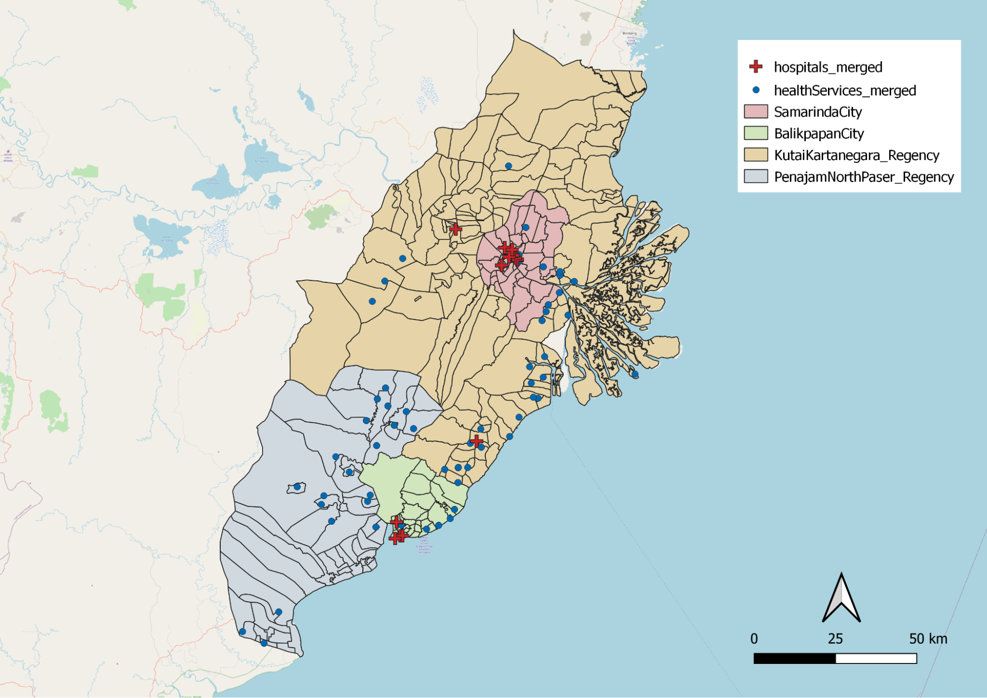 Hospitals & health services